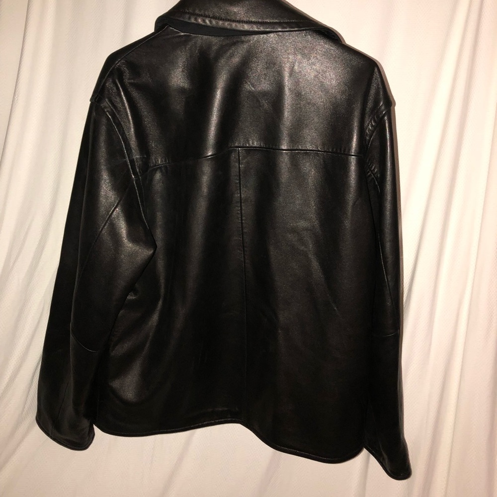 Vintage Black Leather Jacket